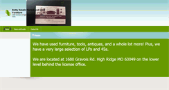 Desktop Screenshot of bettysresale.com
